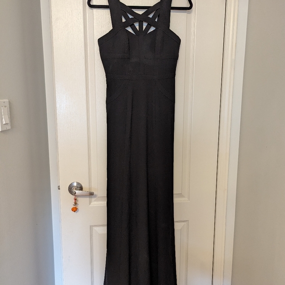 BCBG Valerie black evening dress - Picture 3 of 4